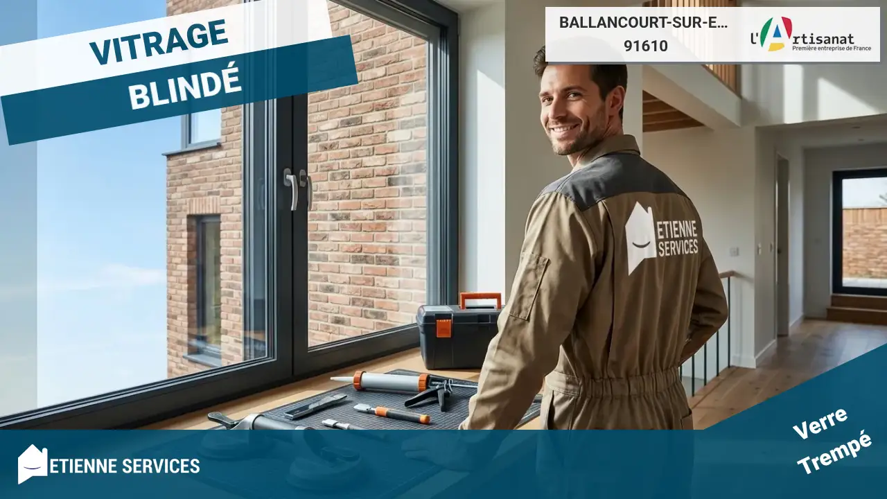 Dépannage d'Urgence par votre Vitrier à Ballancourt-sur-Essonne