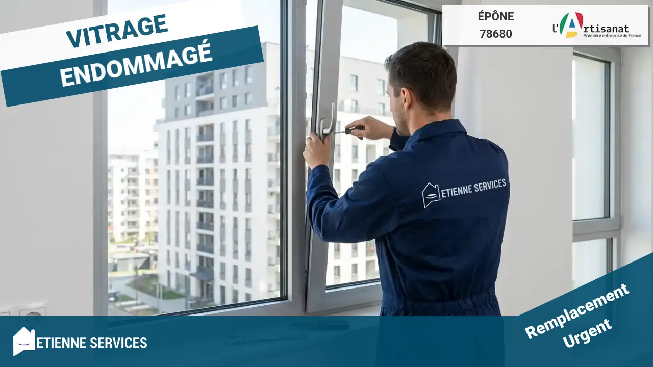 Remplacement de Vitrage Rapide par nos Experts Vitriers à Épône (78680)
