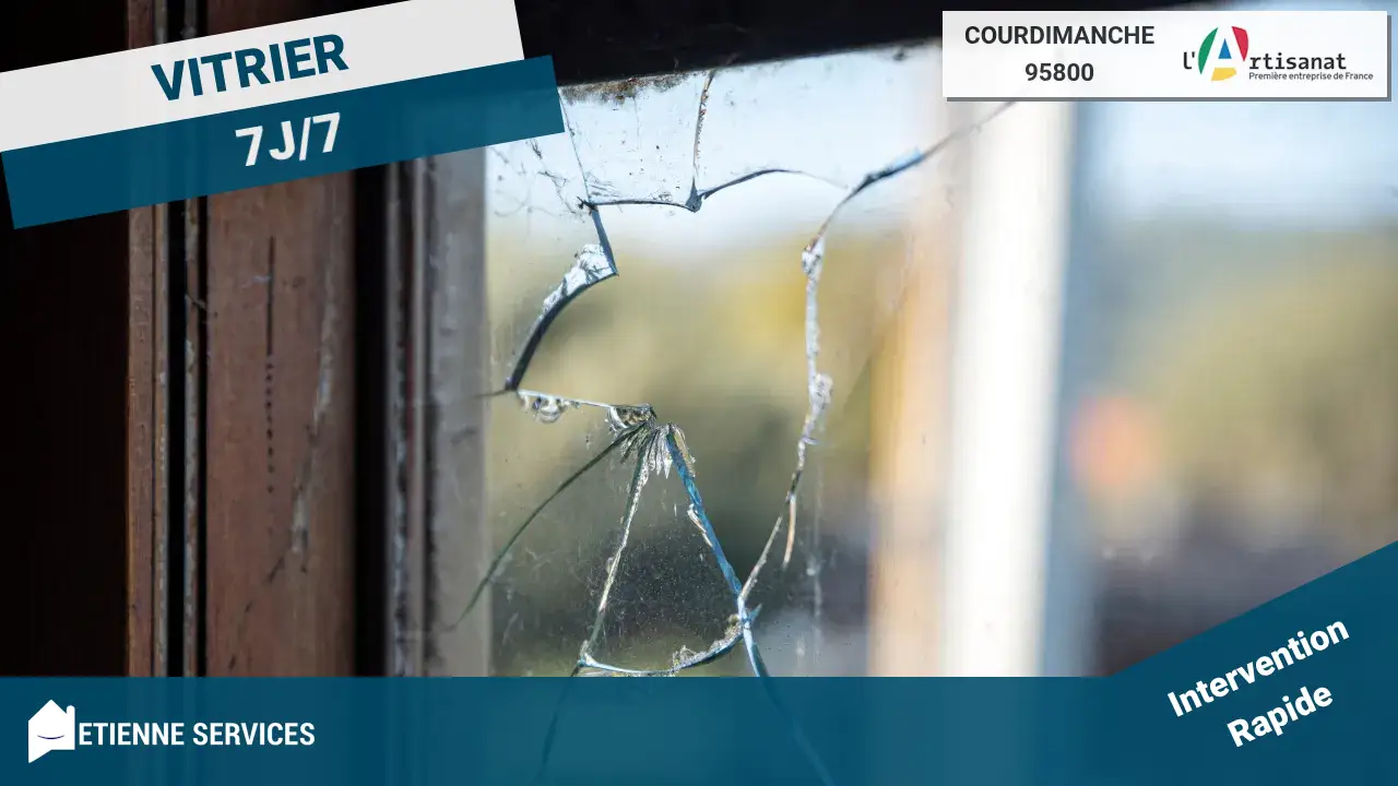 Dépannage et installation : votre vitrier expert à Courdimanche (95800)