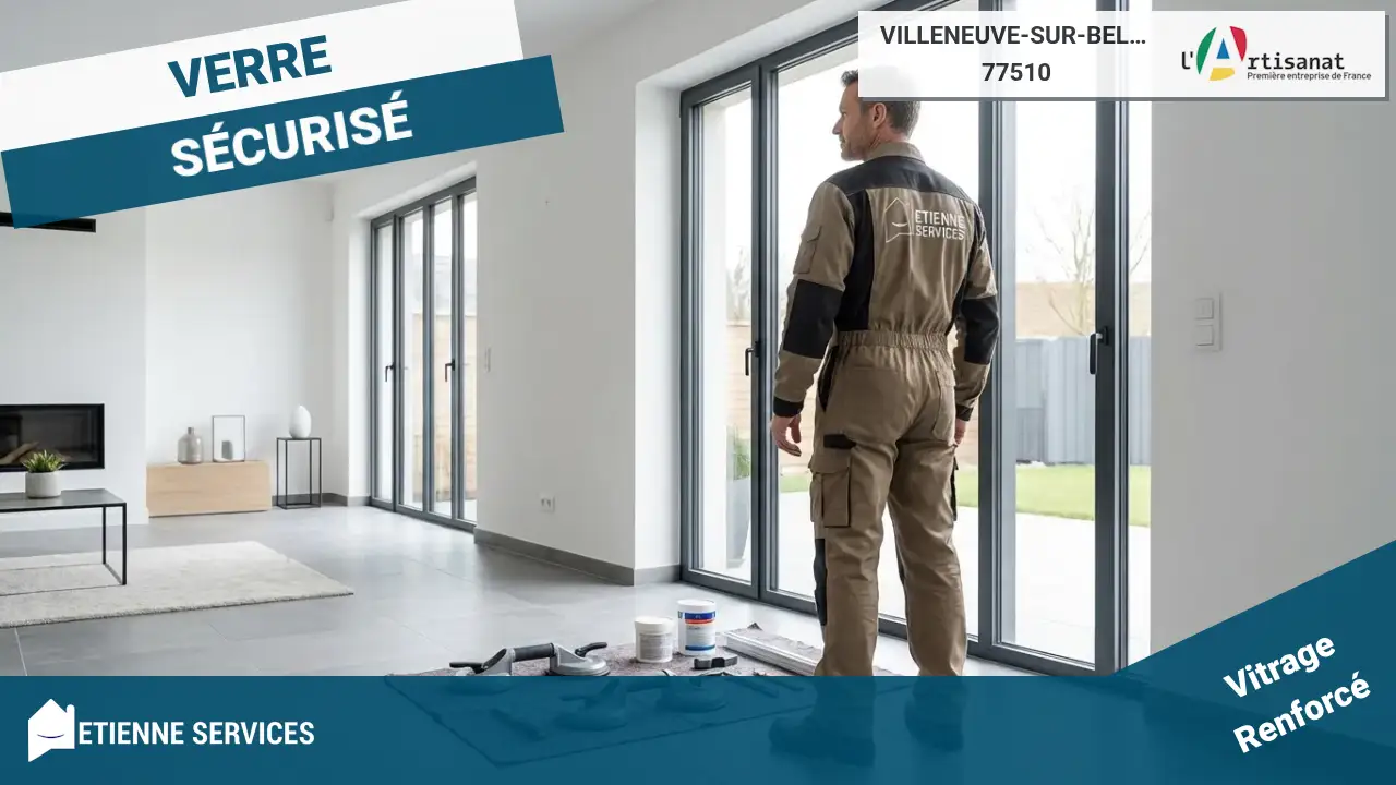 Dépannage de vitrerie en urgence avec votre vitrier de Villeneuve-sur-Bellot (77510)