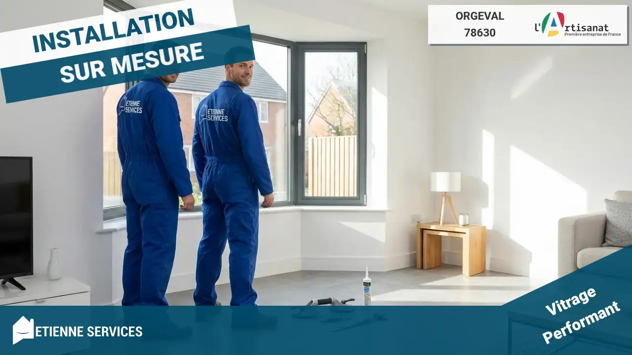 Installation de Fenêtre et Baie Vitrée par nos Artisans Vitriers à Orgeval
