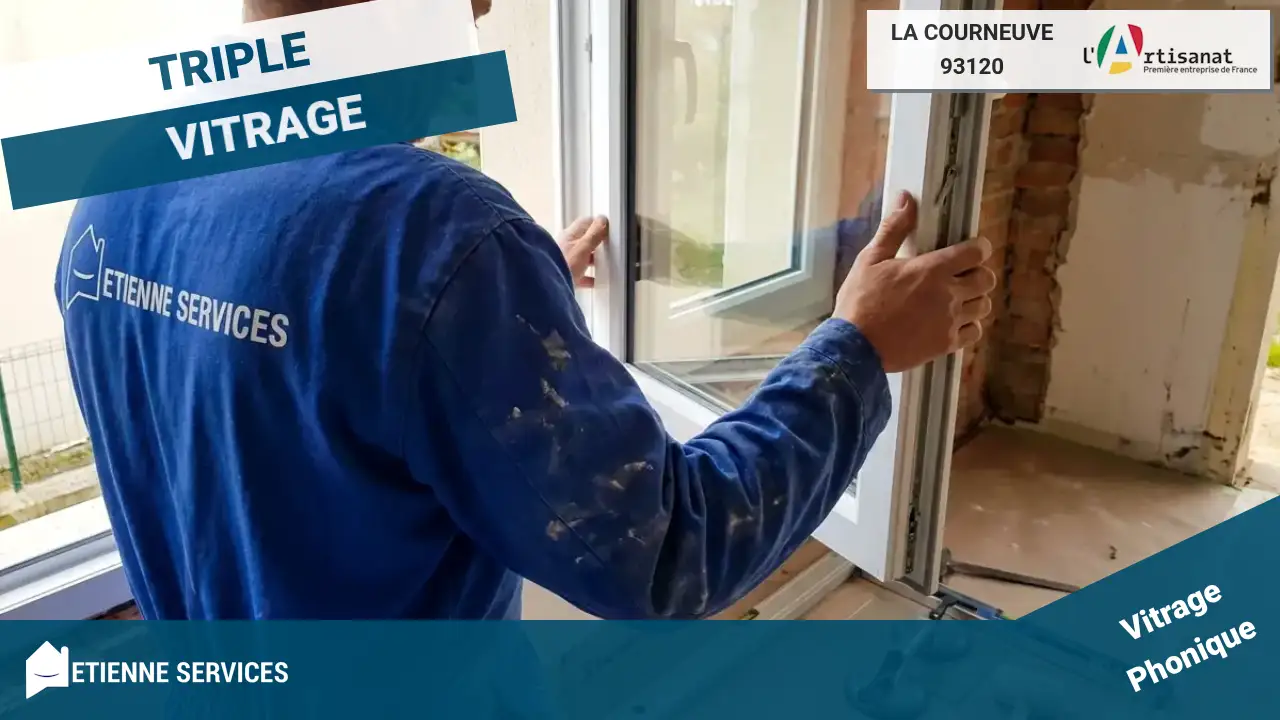 Installation de Fenêtre et Baie Vitrée par Vitrier La Courneuve (93120)