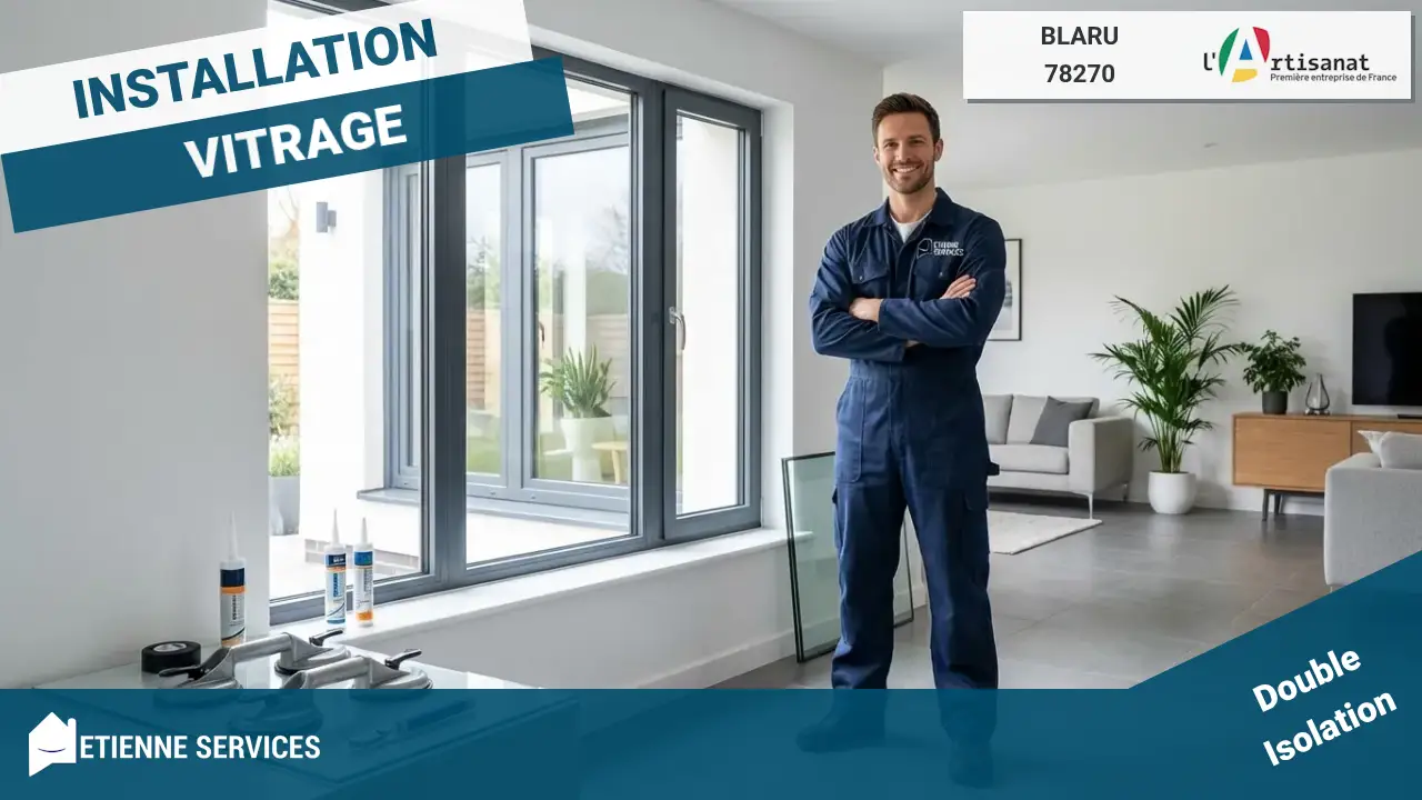 Installation de Fenêtre et Baie Vitrée : Service de Vitrier à Blaru (78270)