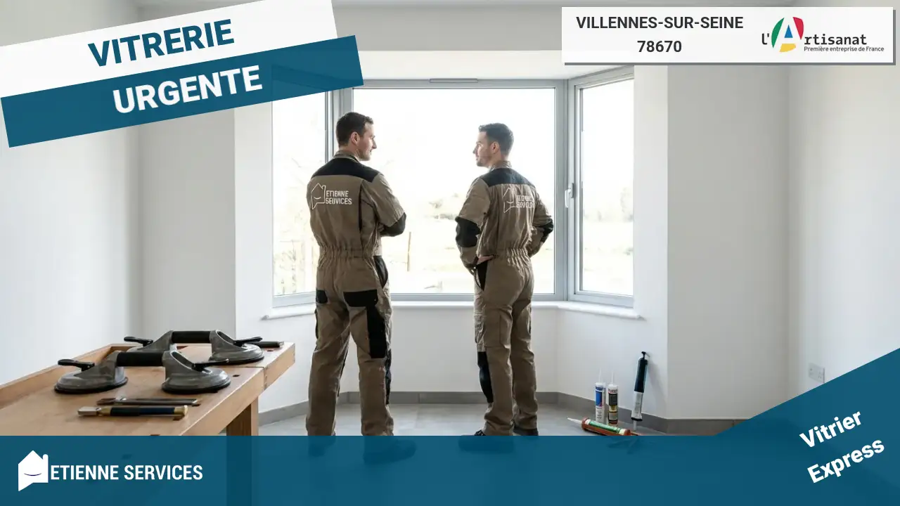 Service de Dépannage et Installation par votre Vitrier à Villennes-sur-Seine
