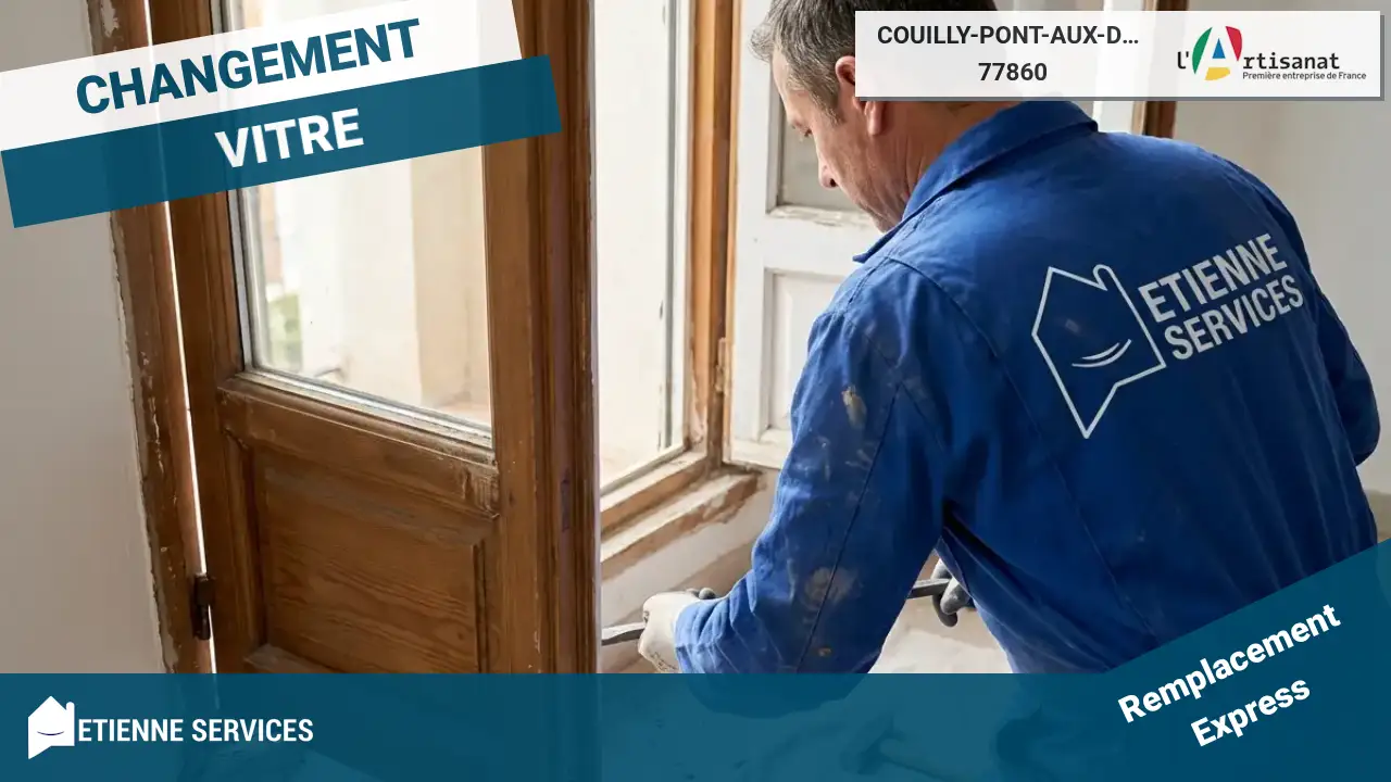 Vitrier à Couilly-Pont-aux-Dames : Remplacement de Tout Type de Vitrage, Simple et Double