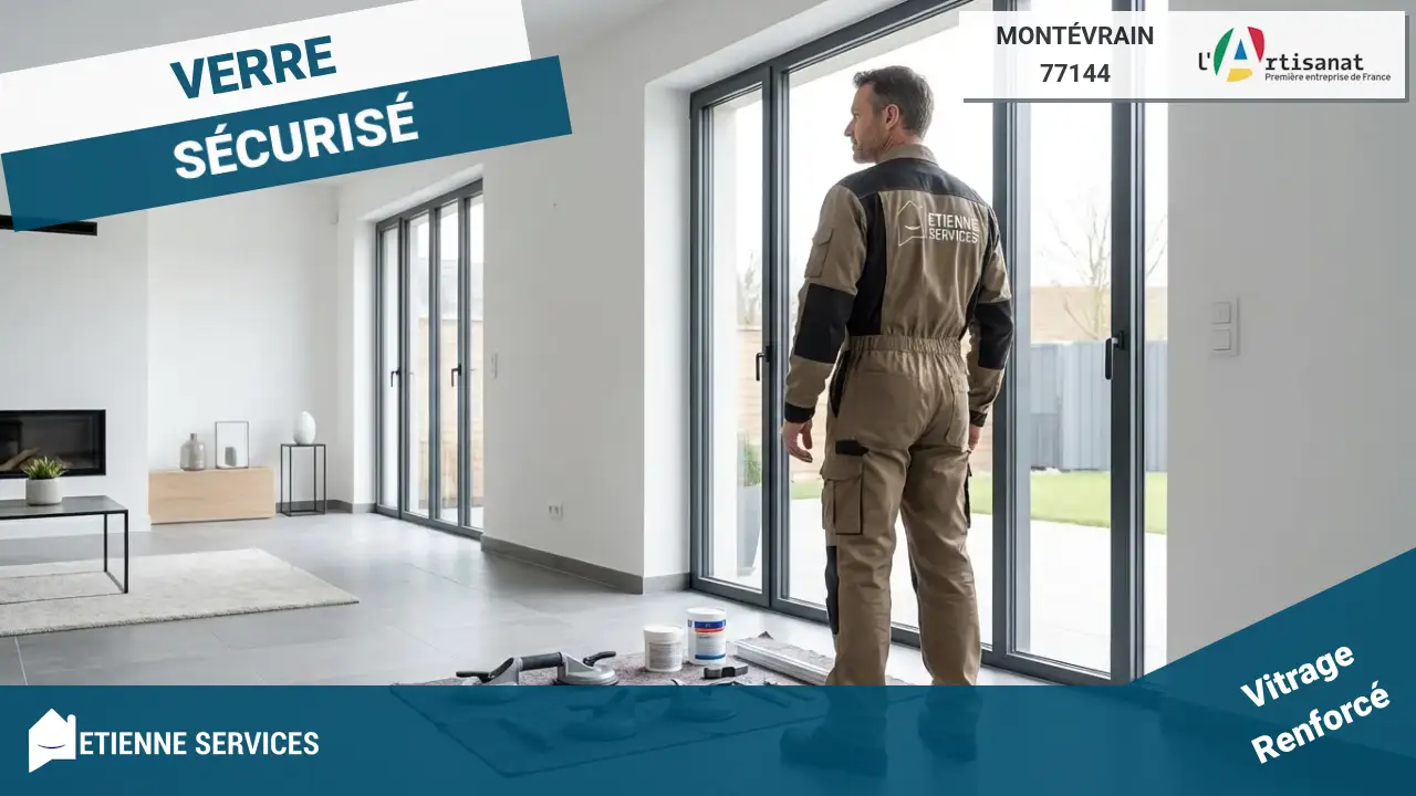Dépannage de Vitrerie Urgent : Intervention 7j/7 par votre Vitrier à Montévrain