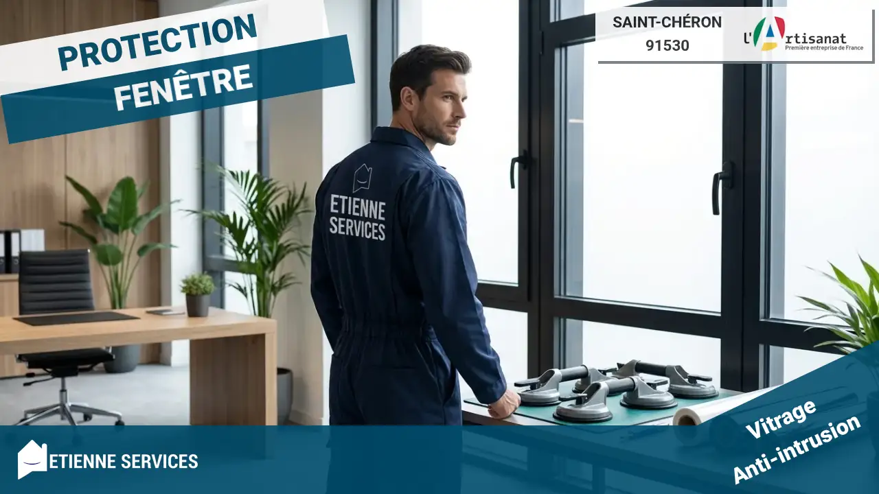 Dépannage de Vitrerie d'Urgence à Saint-Chéron avec nos Artisans Vitriers