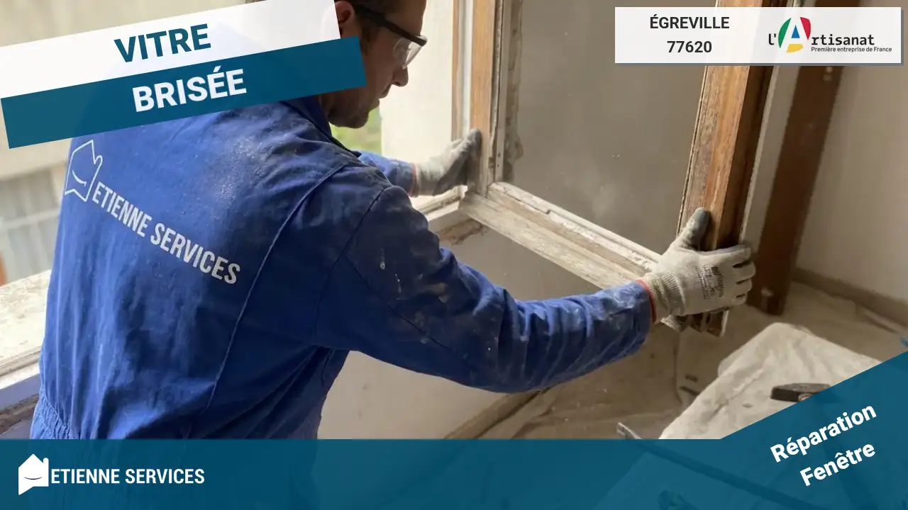 Remplacement de vitrage de qualité par votre vitrier à Égreville