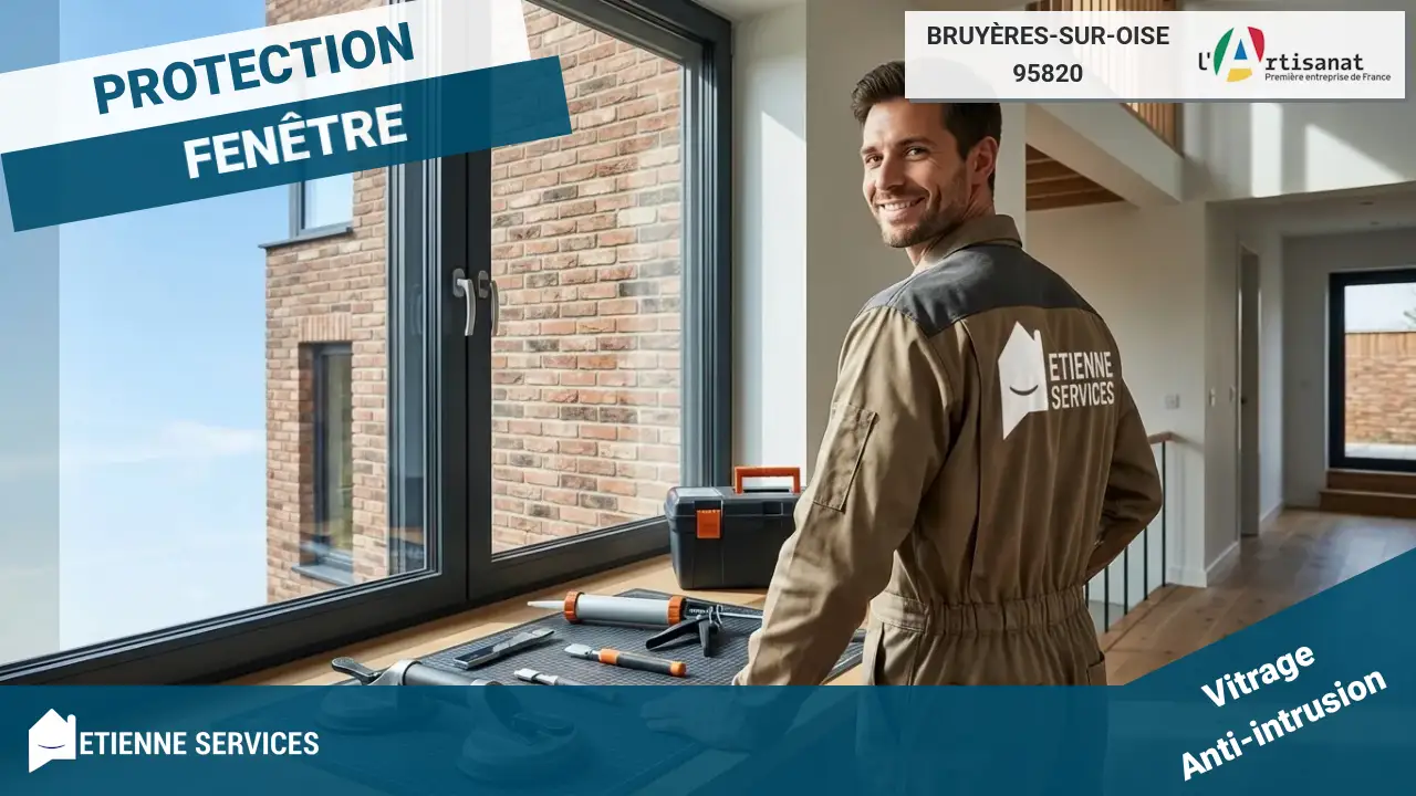 Service de Dépannage Vitrerie Urgent à Bruyères-sur-Oise par des Artisans Experts