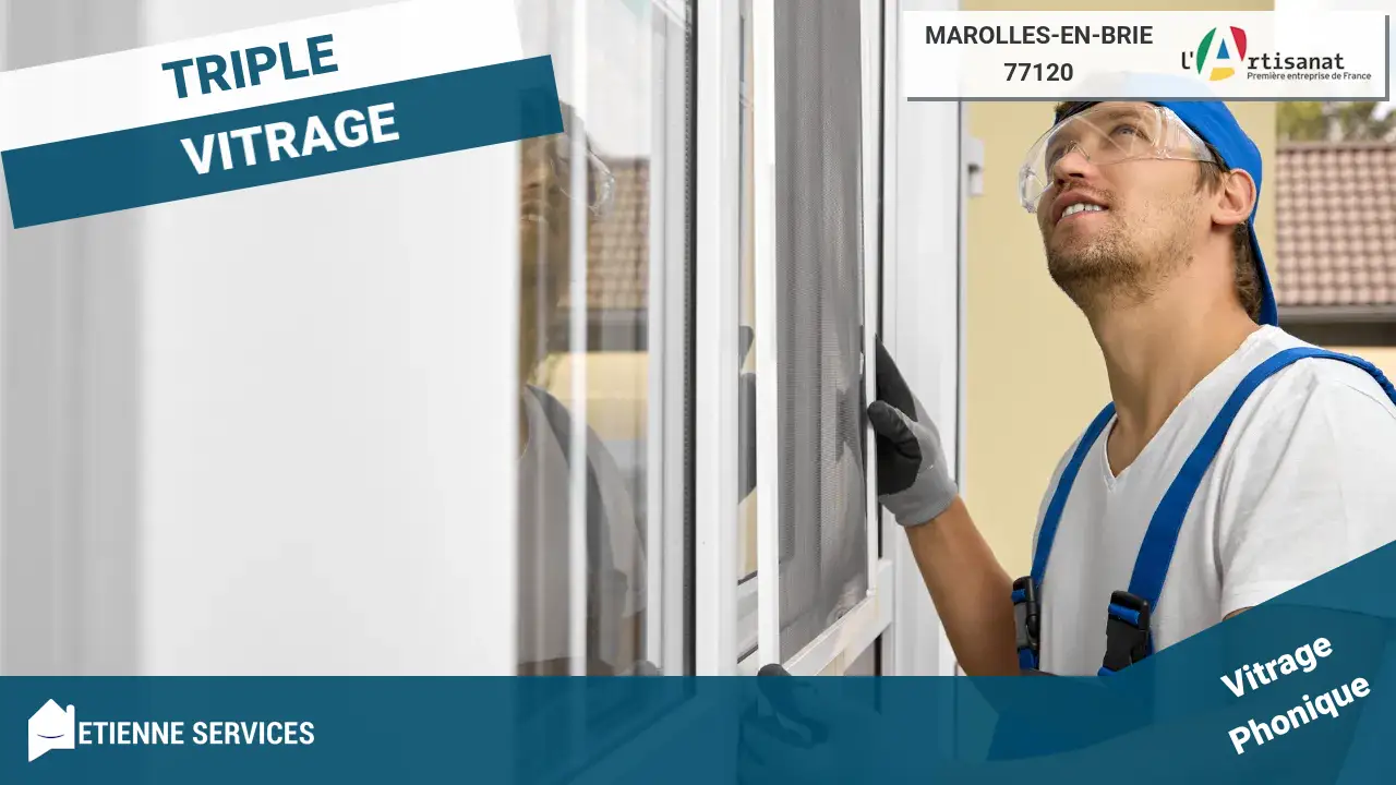 Installation de fenêtre et baie vitrée par votre vitrier à Marolles-en-Brie