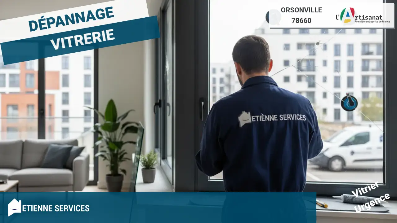 Dépannage et installation par votre vitrier à Orsonville (78660)