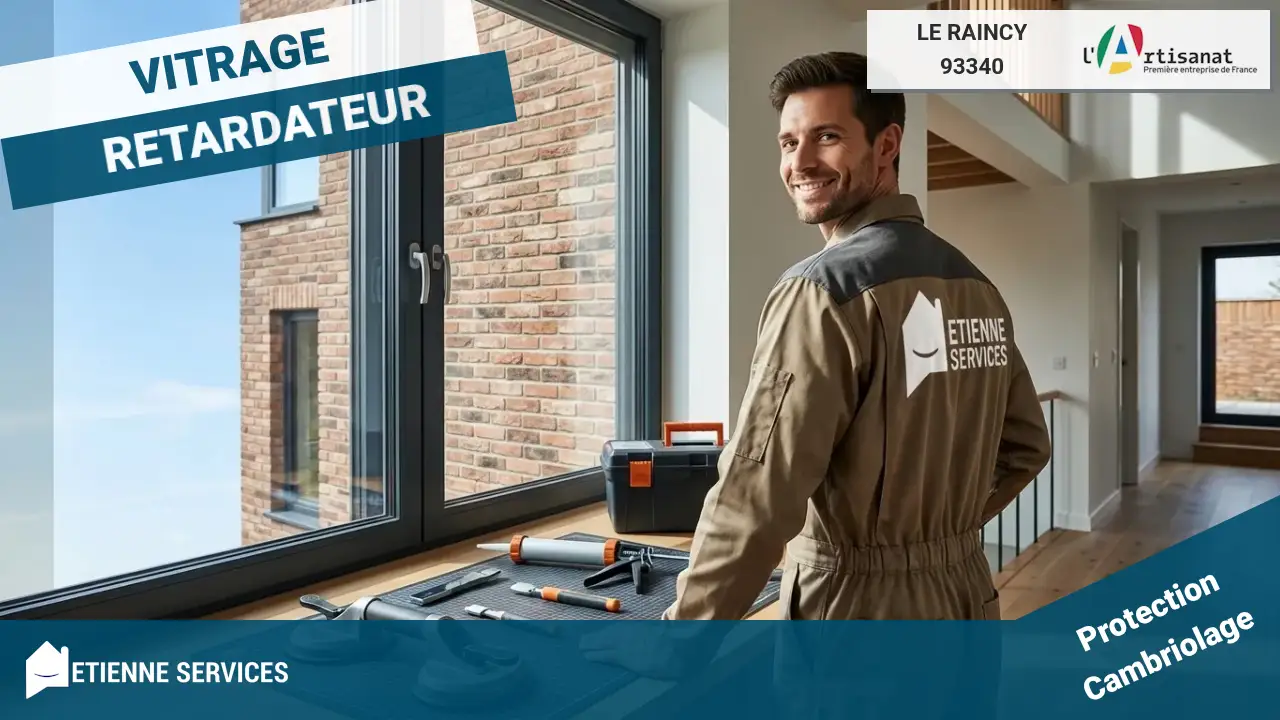 Votre service de dépannage de vitrerie à Le Raincy (93340)