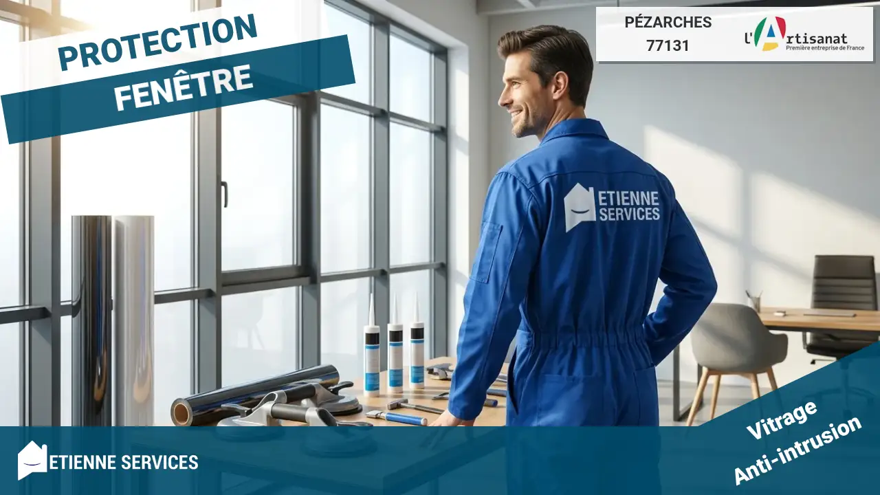 Dépannage de vitrerie en urgence par notre Vitrier à Pézarches (77131)