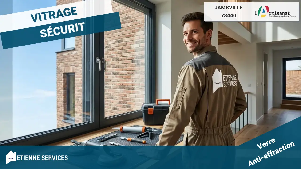 Service de Dépannage Vitrerie d'Urgence par nos Artisans à Jambville (78440)
