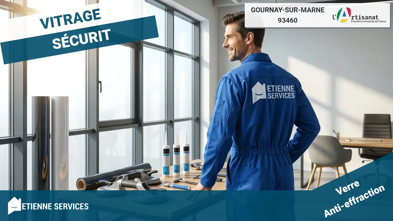 Dépannage Urgent de Vitrerie par un Artisan Vitrier à Gournay-sur-Marne