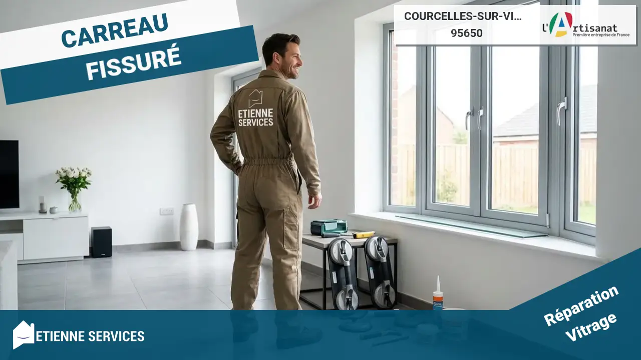 Dépannage et Installation Vitrerie par votre Vitrier Courcelles-sur-Viosne (95650)