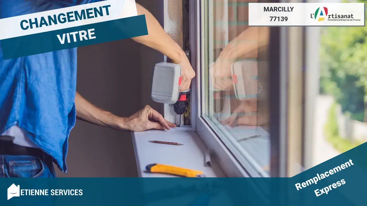 Remplacement de vitrage et double vitrage : Vitrier à Marcilly