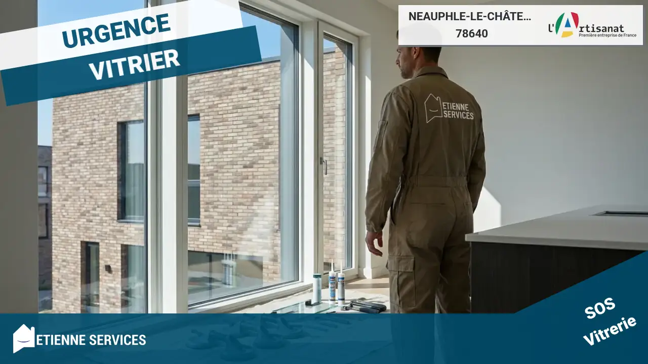 Dépannage et installation : Vitrier Neauphle-le-Château (78640)