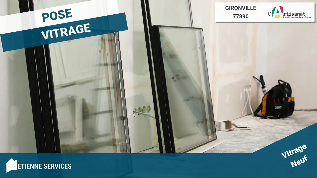 Installation de Fenêtres et Baies Vitrées par nos Vitriers à Gironville