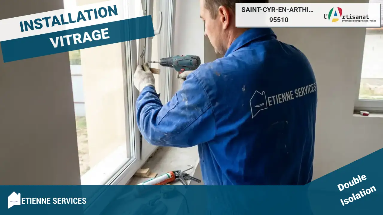 Installation Fenêtre et Baie Vitrée par Vitrier Saint-Cyr-en-Arthies