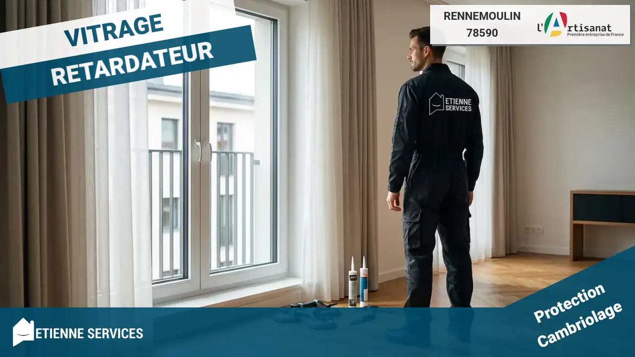 Dépannage d'Urgence par votre Vitrier à Rennemoulin (78590) disponible 7j/7