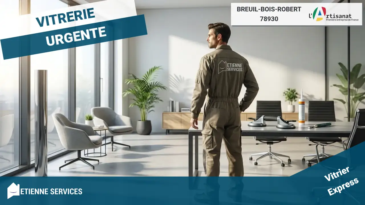 Vitrier Breuil-Bois-Robert : Votre Expert en Dépannage et Installation de Vitrerie (78930)