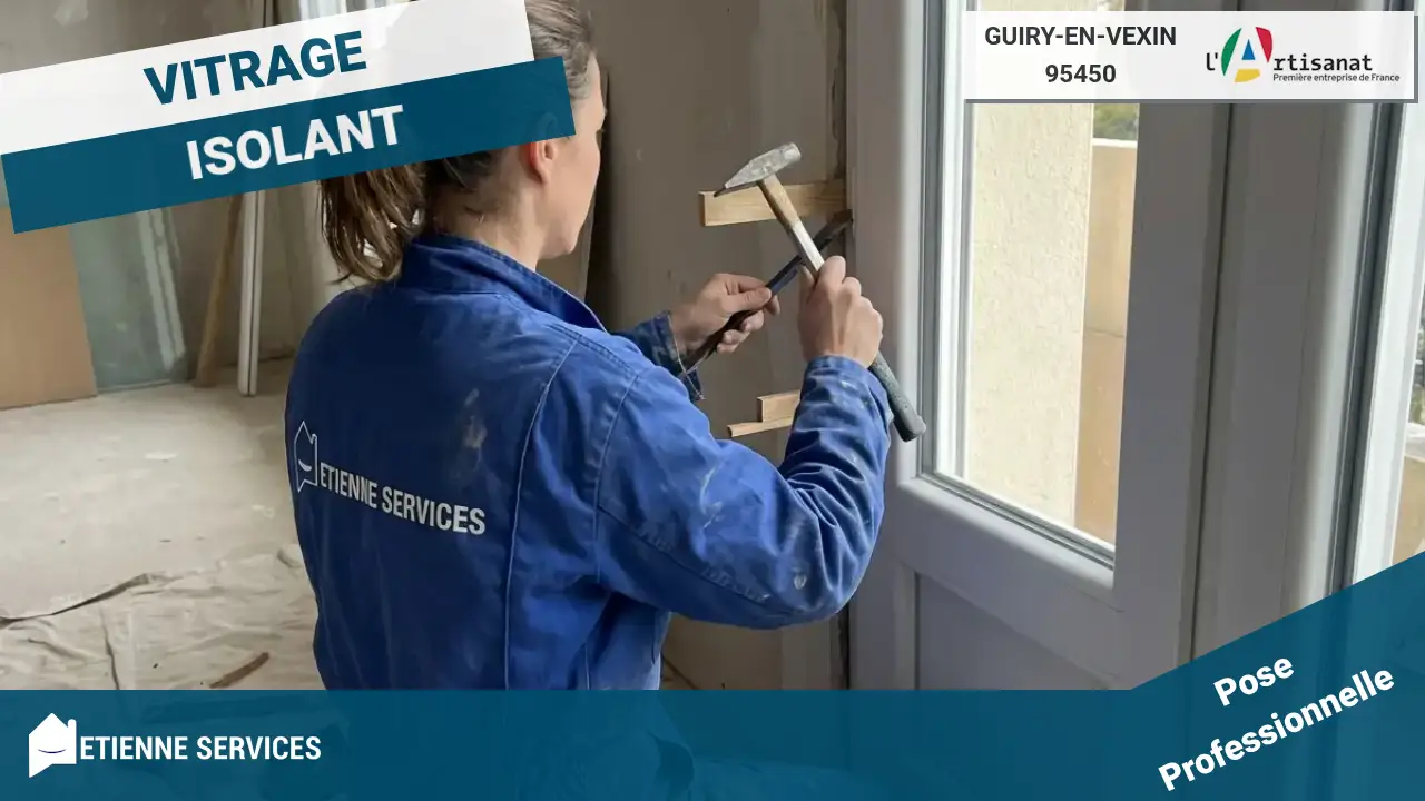 Installation de fenêtre et baie vitrée par votre vitrier à Guiry-en-Vexin (95450)