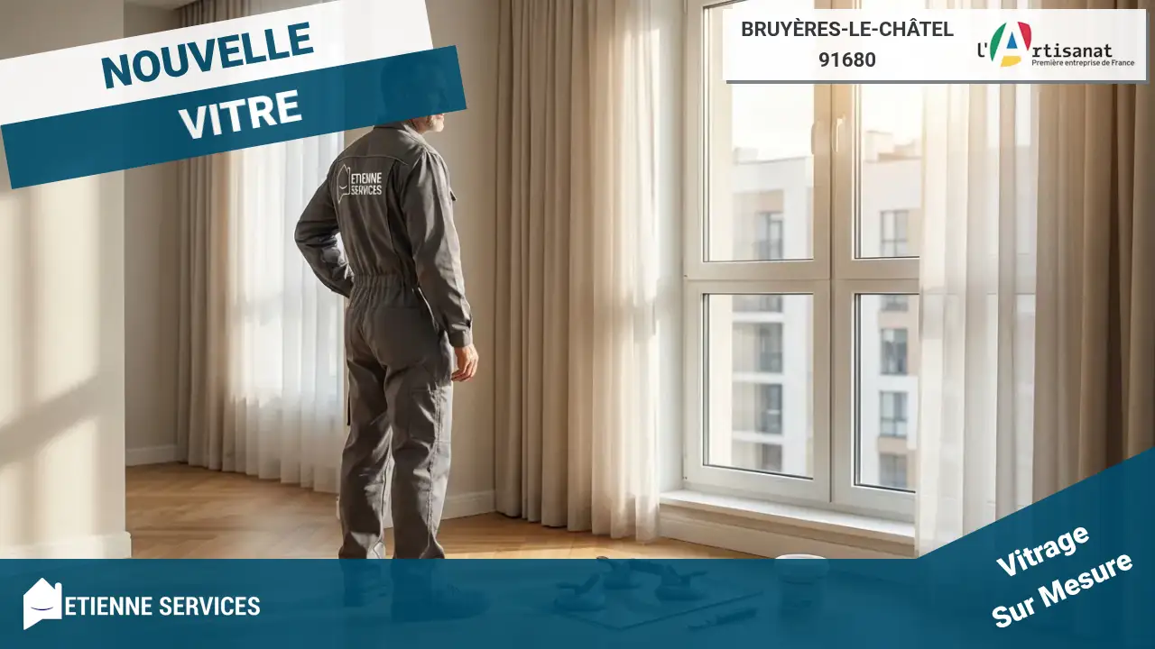 Vitrier Bruyères-le-Châtel : Remplacement de Tout Type de Vitrage (Simple, Double)