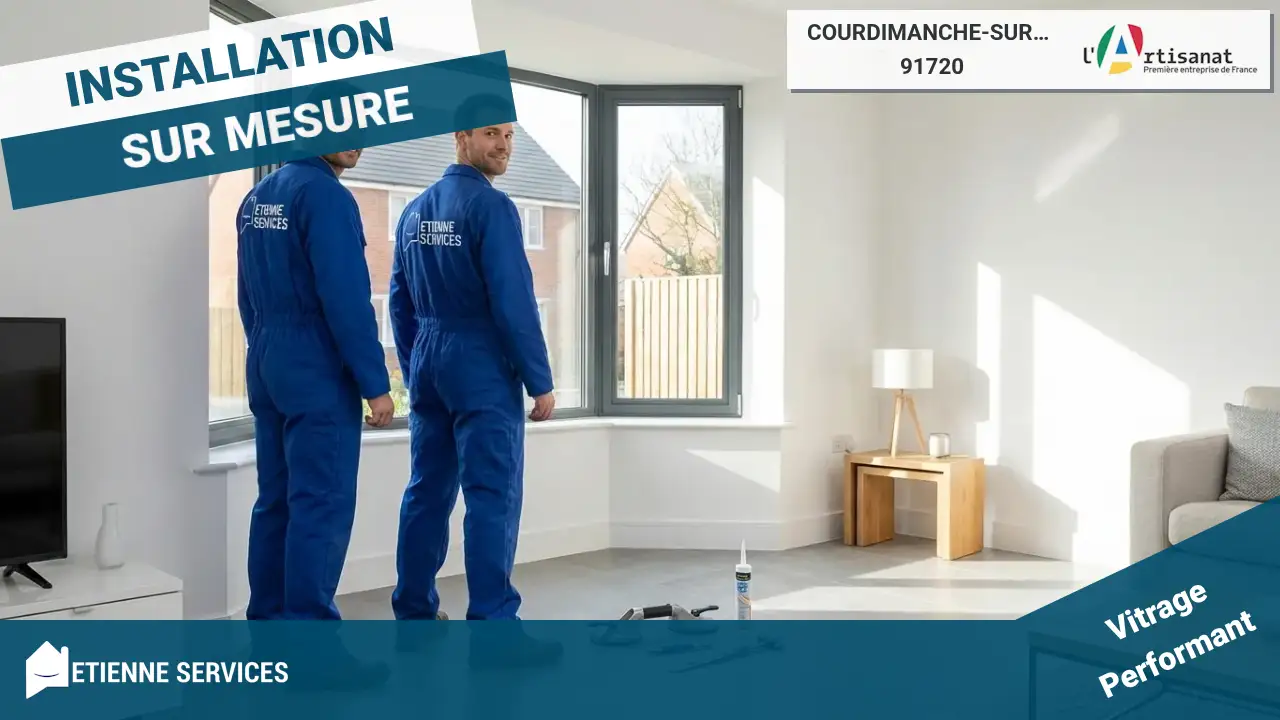 Installation de fenêtre et baie vitrée par votre Vitrier à Courdimanche-sur-Essonne