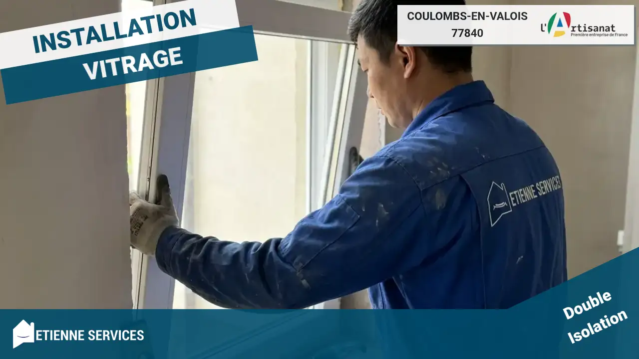 Installation de Fenêtre et Baie Vitrée : Expertise Vitrier Coulombs-en-Valois
