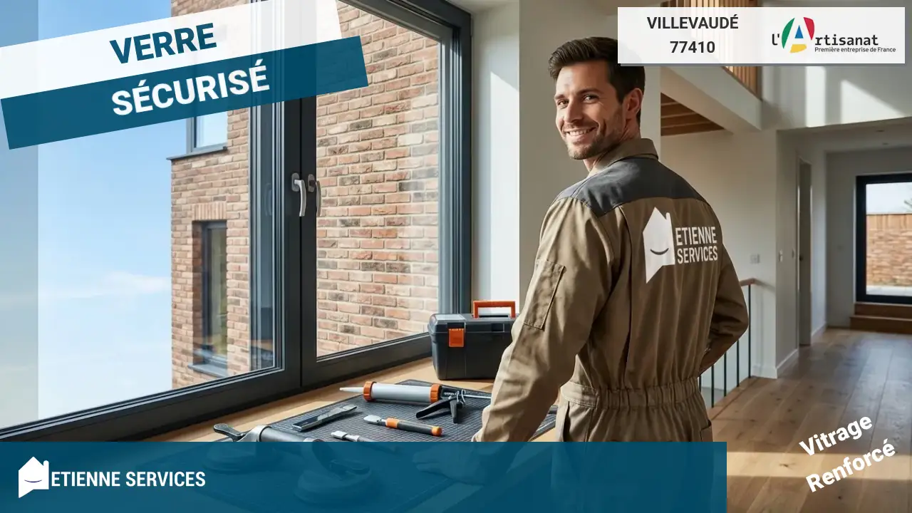 Dépannage d'urgence en vitrerie avec votre Vitrier de Villevaudé (77410)