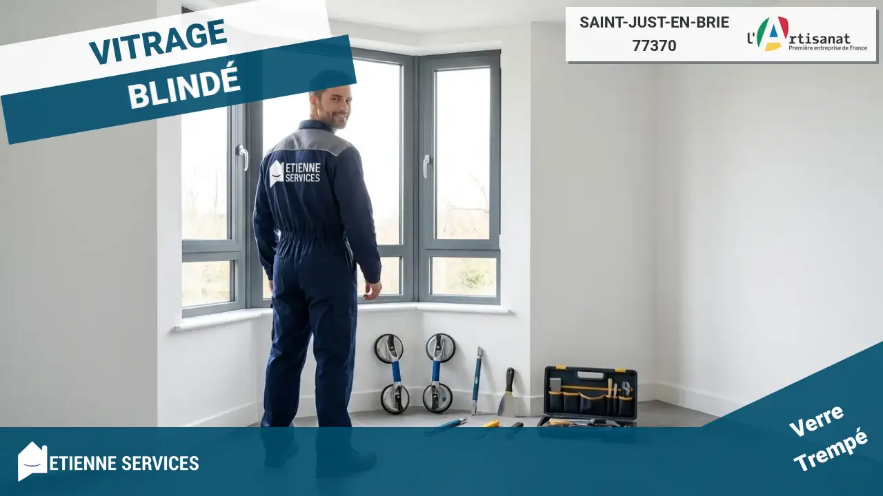 Dépannage d'Urgence par votre Artisan Vitrier à Saint-Just-en-Brie