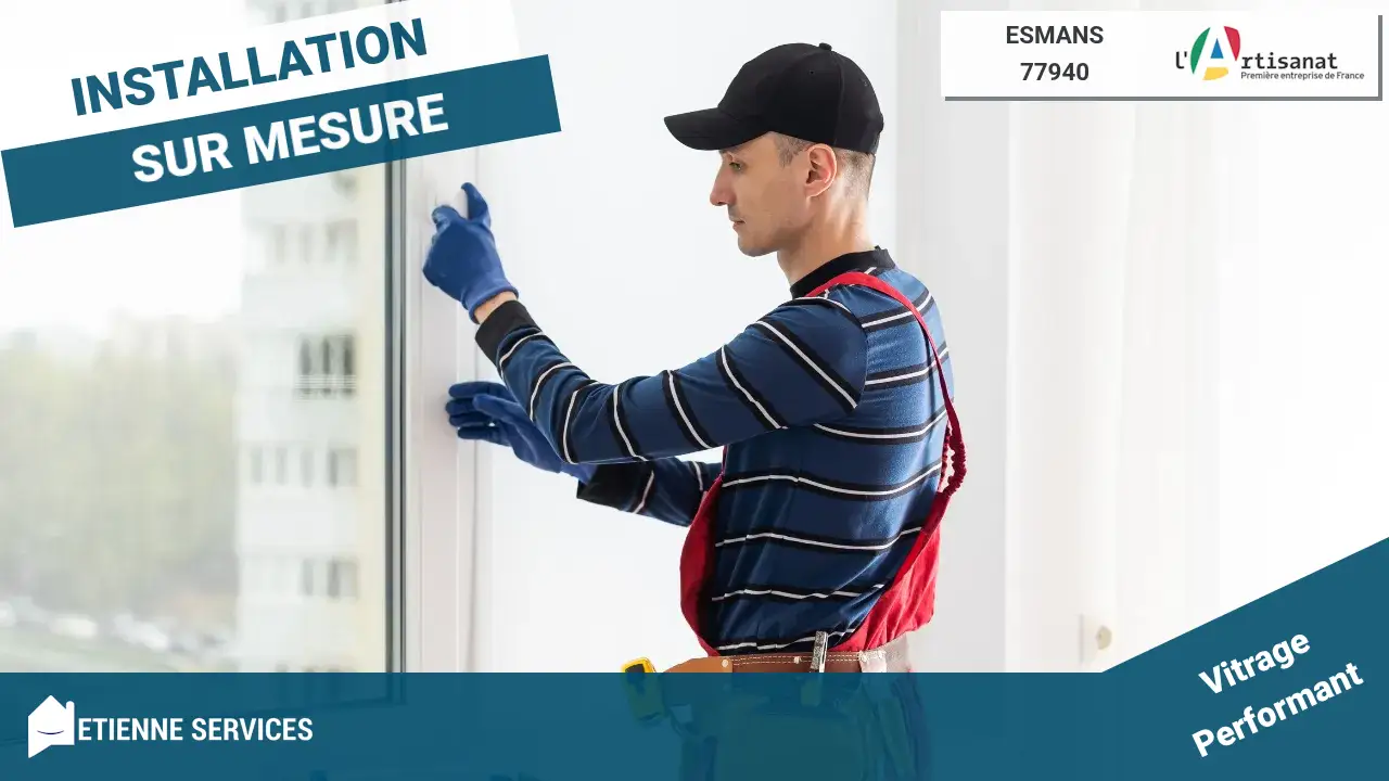 Installation de Fenêtre et Baie Vitrée par nos Artisans Vitriers à Esmans (77940)