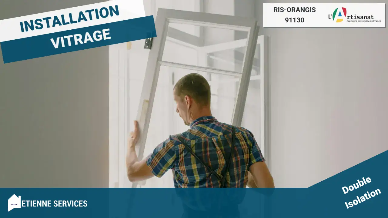 Installation de fenêtre et baie vitrée par votre vitrier à Ris-Orangis
