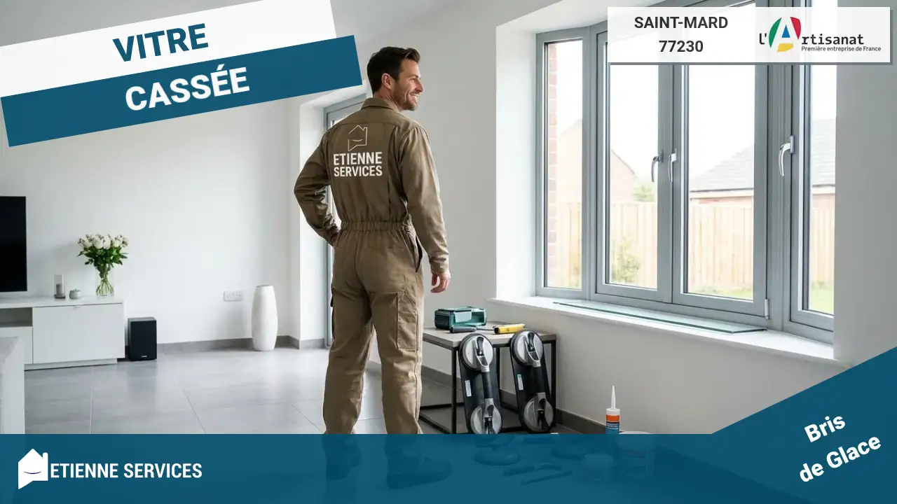Dépannage et Installation par votre Vitrier Expert à Saint-Mard (77230)