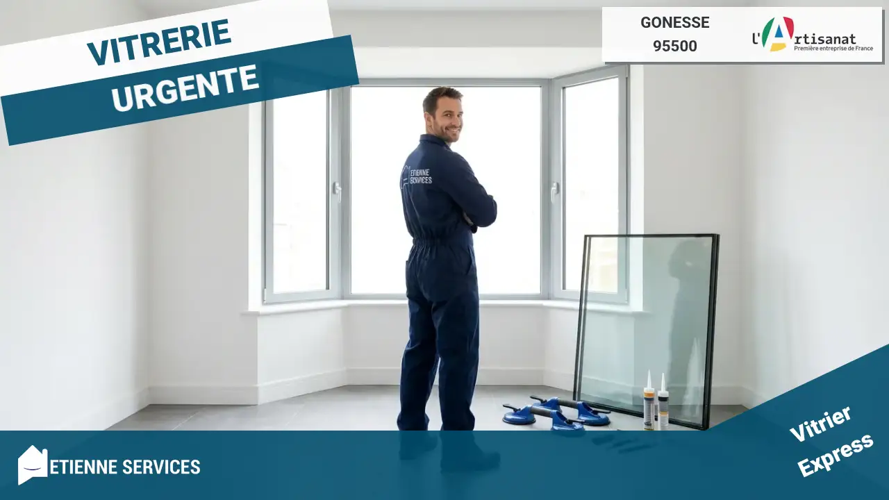 Dépannage et Installation par votre Vitrier Gonesse (95500)