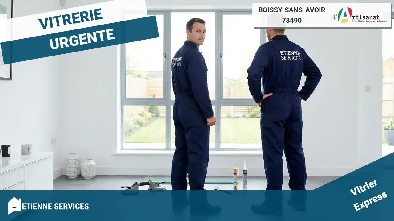 Dépannage et Installation de vitrerie : Vitrier Boissy-sans-Avoir (78490)