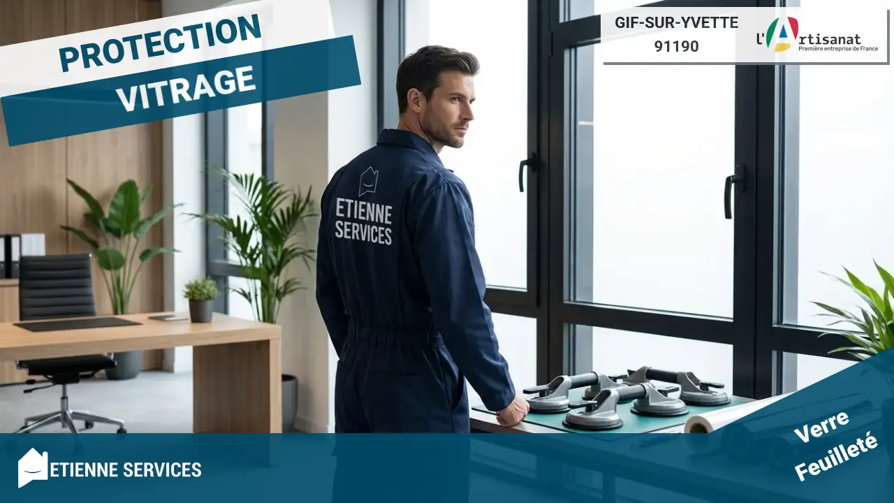 Service de Dépannage Vitrerie d'Urgence à Gif-sur-Yvette (91190) - Intervention 7j/7