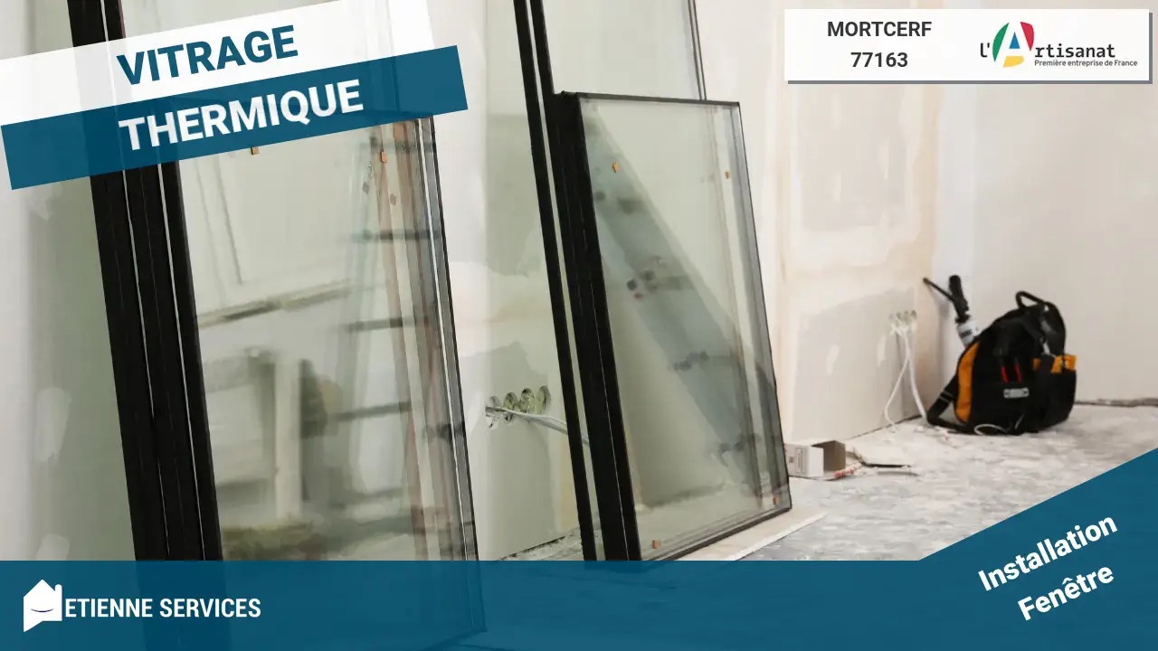 Installation de fenêtre et baie vitrée par votre Vitrier Mortcerf (77163)