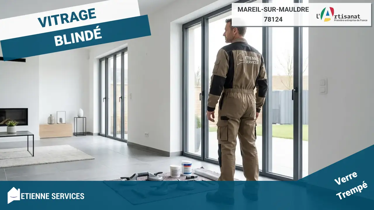Dépannage vitrerie d'urgence, votre artisan Vitrier à Mareil-sur-Mauldre (78124)