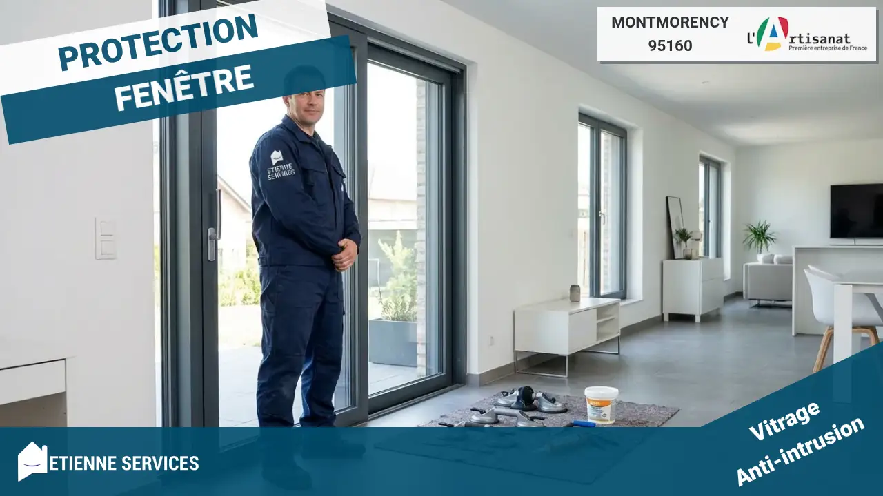 Dépannage Vitrier d'Urgence à Montmorency (95160) : Intervention Rapide 7j/7