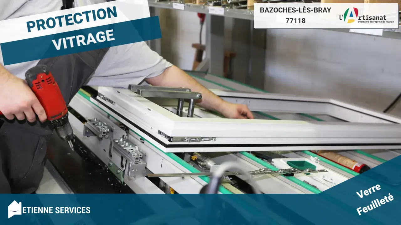Votre Spécialiste du Dépannage de Vitrerie d'Urgence 7j/7 à Bazoches-lès-Bray
