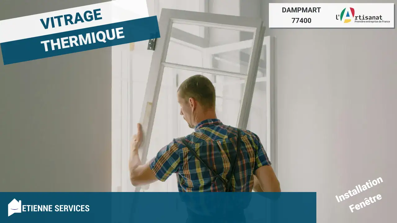Installation de Fenêtre et Baie Vitrée par votre Vitrier à Dampmart (77400)