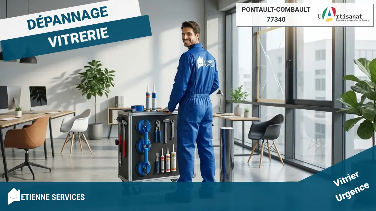 Service de Dépannage et Installation par votre Vitrier à Pontault-Combault