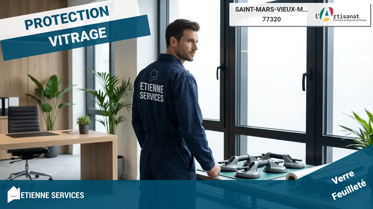 Dépannage d'Urgence en Vitrerie : Intervention 7j/7 de votre Vitrier à Saint-Mars-Vieux-Maisons