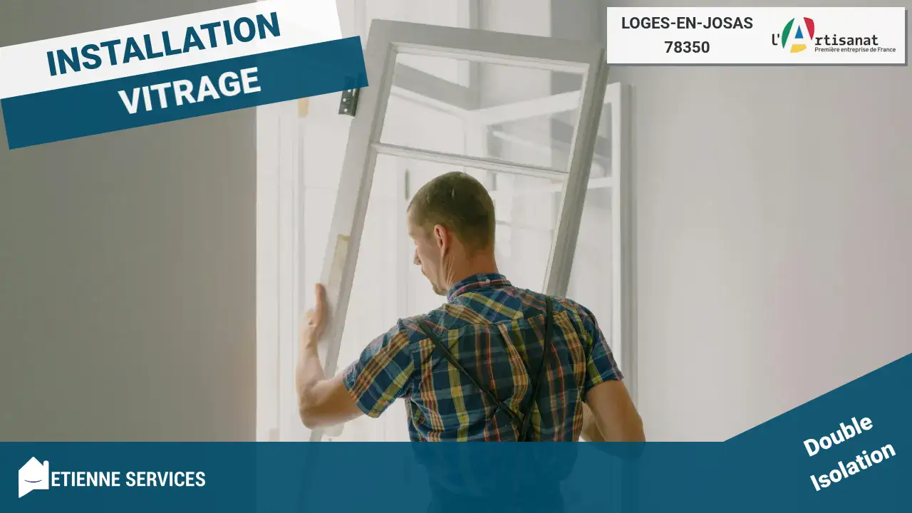Installation de Fenêtre et Baie Vitrée sur mesure par votre vitrier à Loges-en-Josas