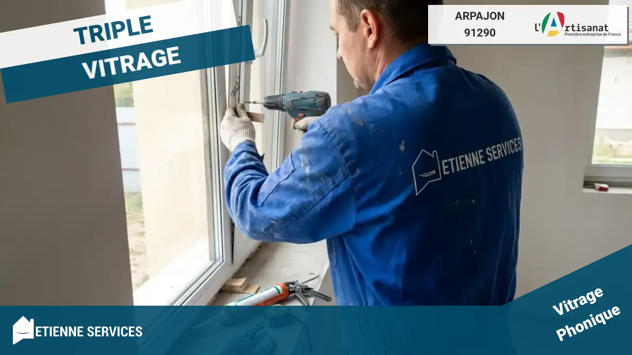 Installation de Fenêtre et Baie Vitrée : Faites confiance à notre vitrier à Arpajon
