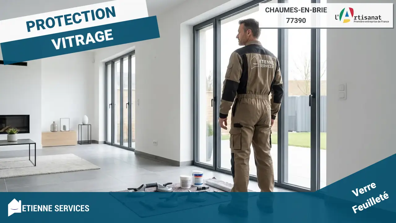 Dépannage de Vitrerie d'Urgence - Votre Vitrier à Chaumes-en-Brie 77390