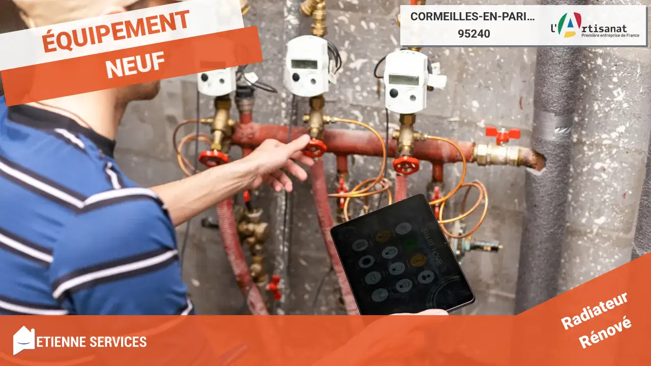 Remplacement de système de chauffage : Cormeilles-en-Parisis-95240