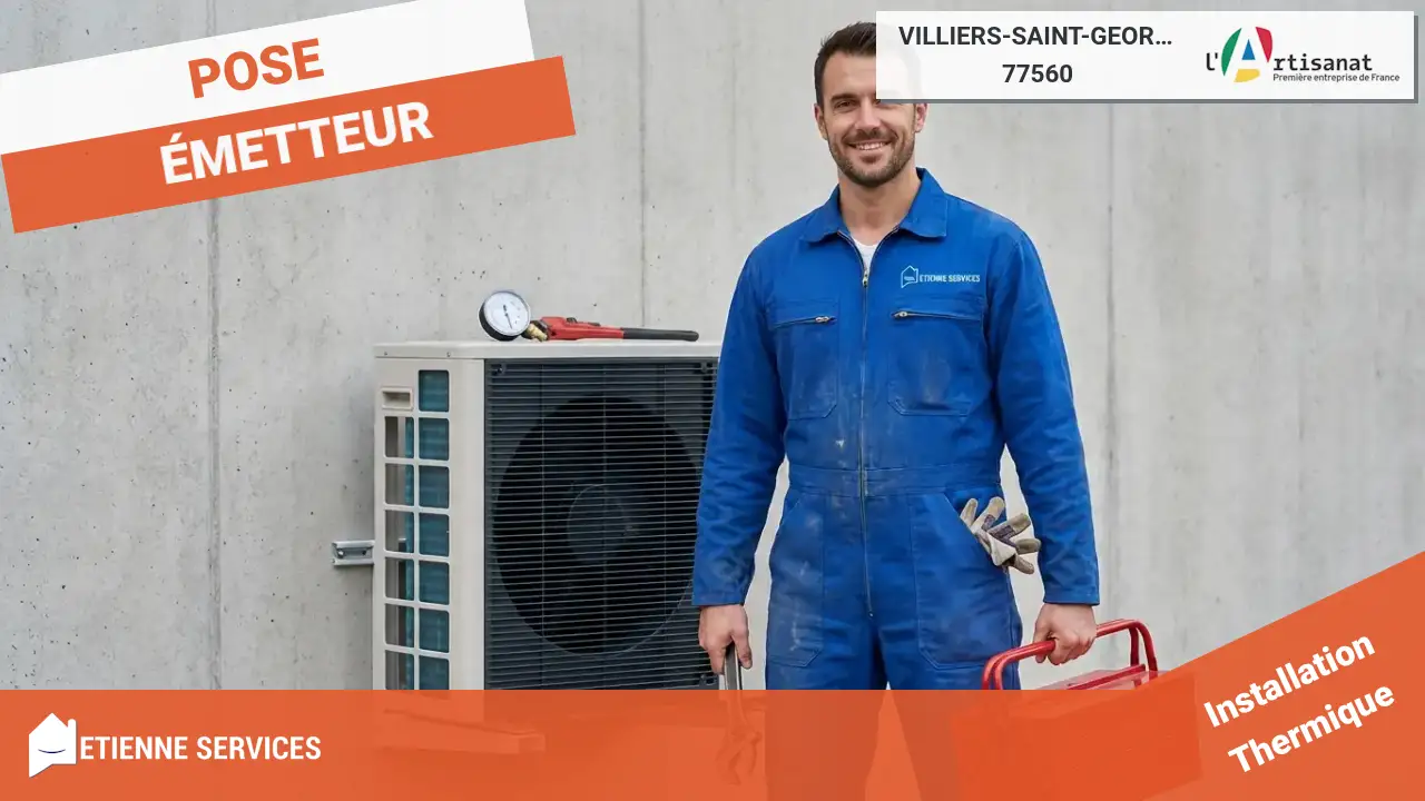 Installation de radiateur et chaudière : Chauffagiste professionnel à Villiers-Saint-Georges